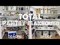 PANTRY ORGANIZATION 2020 | Before & After | AFFORDABLE PANTRY MAKEOVER