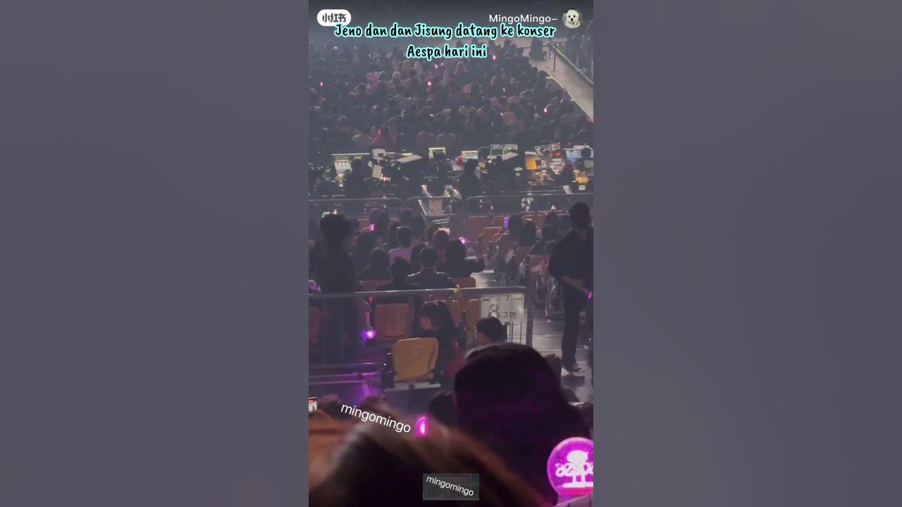 Jeno & Jisung di konser AESPA #엔시티드림 #nctdream
