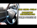 Как снять руль и подушку безопасности Форд Фокус 2