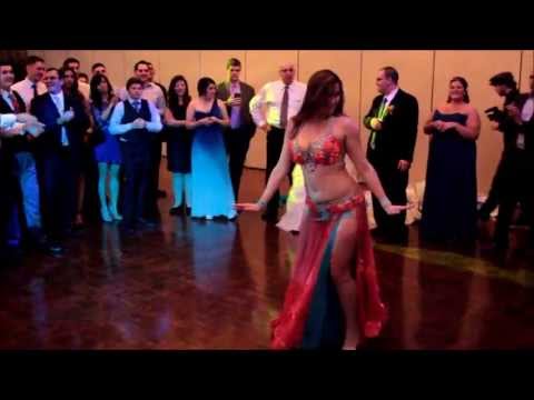 Belly Dance Show at a Wedding - Drum Solo Performance by Cassandra Fox