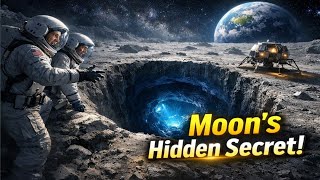 Moon’s Dark Secret Discovered! Hidden Caves Could Be Humanity’s Future Home 🌕🚀