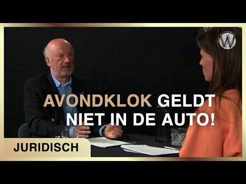 ?Avondklok geldt niet in de auto!? - Juridisch coronajournaal #4