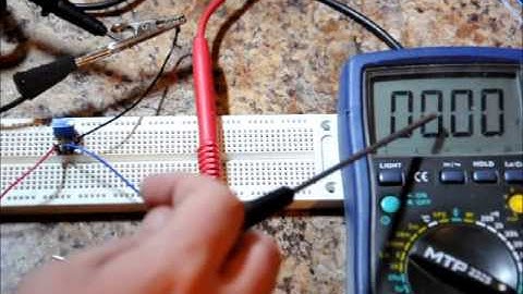Electronic Tutorial: Use a potentiometer (Variable Resistor) as a voltage divider !!!