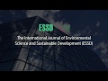 The International Journal of Environmental Science & Sustainable Development (ESSD)