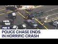 Police chase ends in horrific crash in cerritos