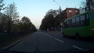 (Poltava) Sunday driving without a sense (timelapse) | Недільня поїздка без мети (Прискорене)