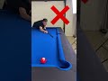 Never miss pool shots again with this simple aiming trick ✅ #billiards #8ballpool #tricks