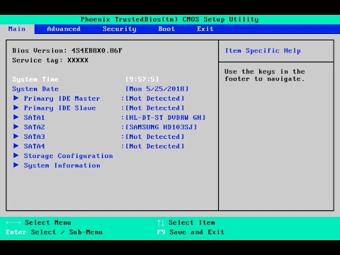 BIOS განხილვა და ვინდოუსის საინსტალაციო პაკეტის გაშვება ფლეშკით და დისკით