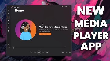 Windows 10 How to get the new Media Player