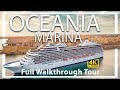 Oceania Marina | Full Walkthrough Ship Tour & Review | Suites and Cabins Included