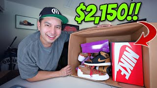 How Much Are USED Shoes Worth? ($2,150 Sneaker Mystery Box)