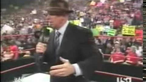 Lashley embarasses the boss 04 02 2007