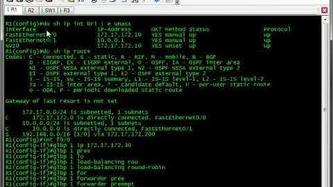 Configuring Gateway Load Balancing Protocol