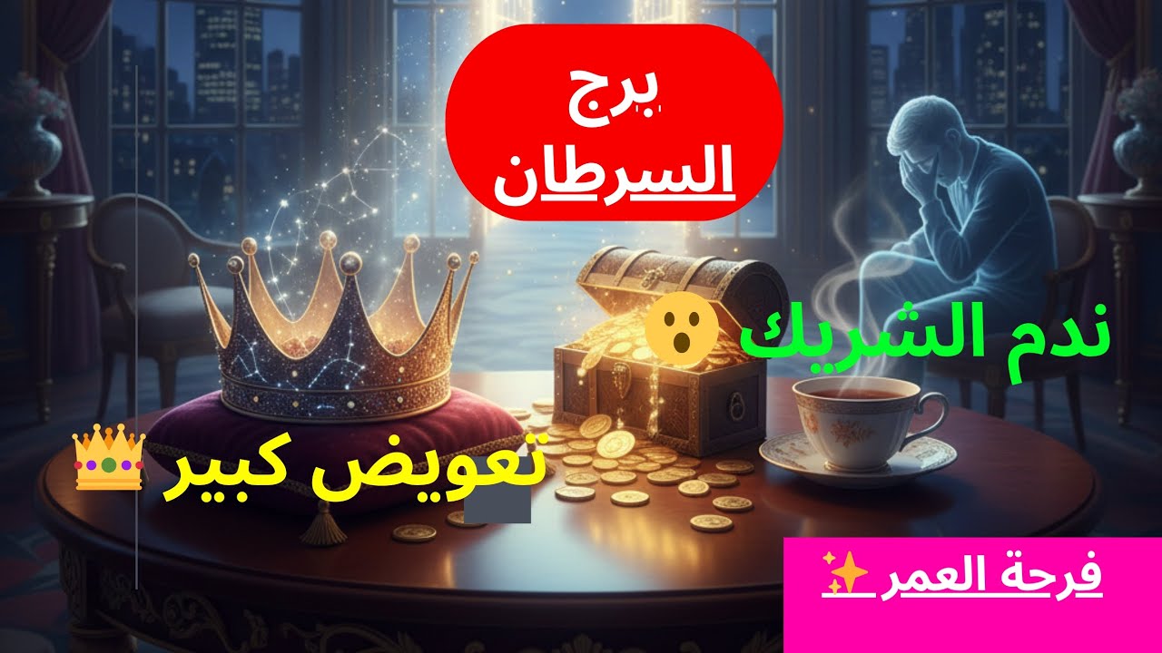 برج السرطان من 15 إلى 25 فبراير: فرحة العمر تطرق بابك! ✨ ثروة مفاجئة وندم الشريك القاسي ☕️👑