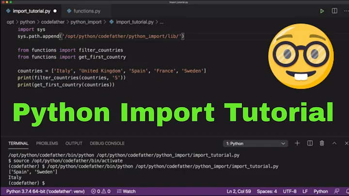 How to Import a Python Function from Another File