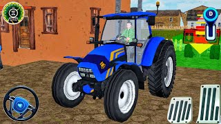 Off-road Cargo Truck Real Simulator! 2025 Mobile Game Bast Uphill Cargo Tractor: Farming 3D Gameplay screenshot 5