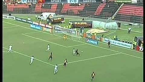 Sport 2x1 Santos - JOGO COMPLETO - Brasileirão 2012 - 21ª Rodada