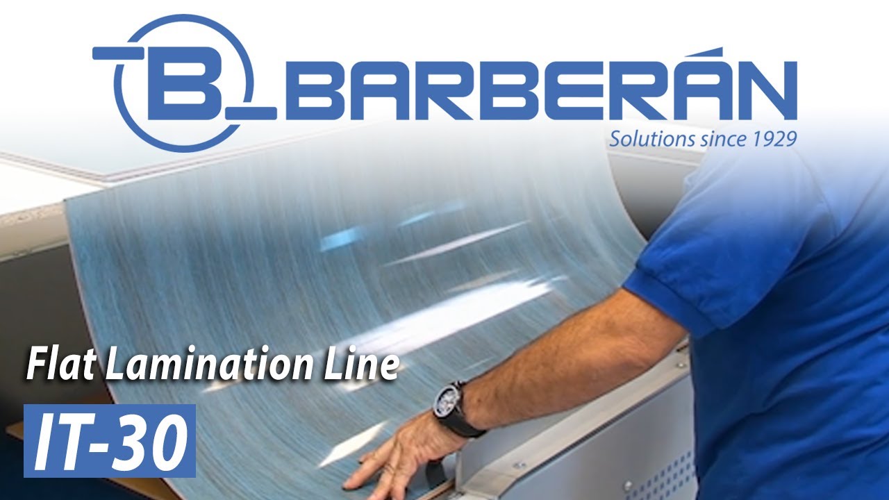 Flat Lamination Line YouTube
