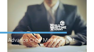 CRACH COURSE IN ADVANCE CREW MANAGEMENT screenshot 5