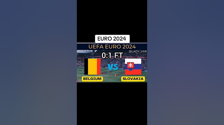 Belgium 0-1 Slovakia Highlights | Lukaku #euro2024