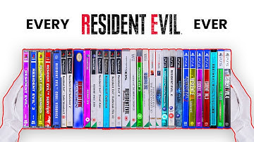 Unboxing Every Resident Evil Game Ever (1996-2023)