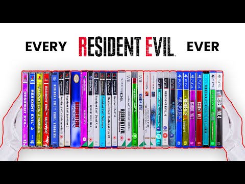 Unboxing Every Resident Evil + Gameplay | 1996-2023 Evolution