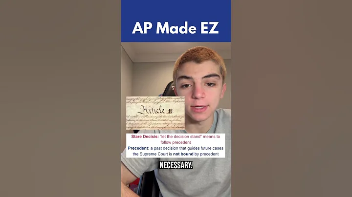 AP Government Unit 2.9 Legitimacy of the Judicial Branch in 1 Minute! DM for video requests