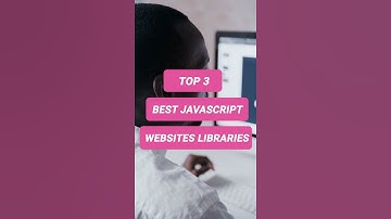 Top 3 Best Java Script Libraries | #shorts