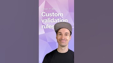 Custom Validation Rules #laravel #coding #php #shorts