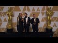 'Coco' - Best Animated Feature - Oscars 2018 - Full Backstage Interview