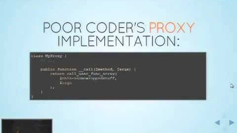 Marco Pivetta -- Proxy pattern in Php