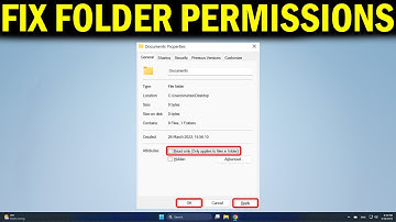 How To Fix Folder keeps reverting to read only in Windows 11/10