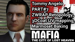 Tommy Angelo Part#7: ZWRAP - Repotology, 3DCoat - UV mapping, Marmoset - Baking