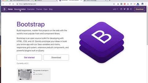 Site met Bootstrap 1: Bootstrap koppelen aan het document