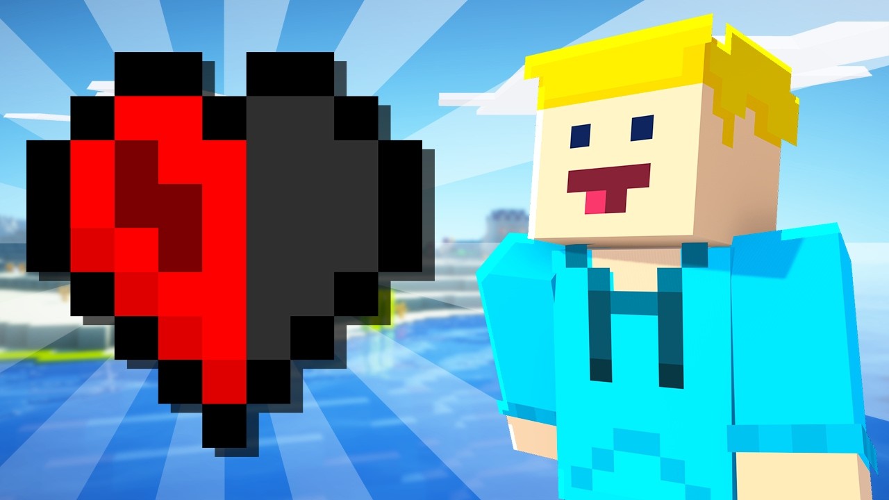 Kan Jag Klara Av Minecraft Med Ett HALFT Hjärta I Hardcore?