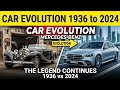 Mercedes benz car evolution (1936-2024)