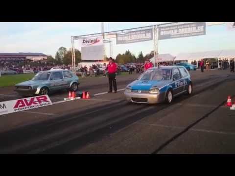 VW Golf 16 Vampire Mk1 Boba Kettler Streckenrekord Flugplatzblasen 2014 8 500sec 282 35km H 