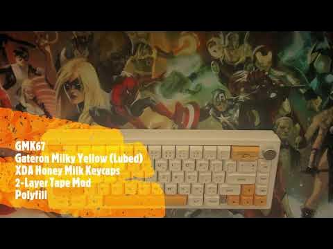 Battle of the Sheets: PE Foam VS. Poron PCB Sheet (Keyboard Soundtest)