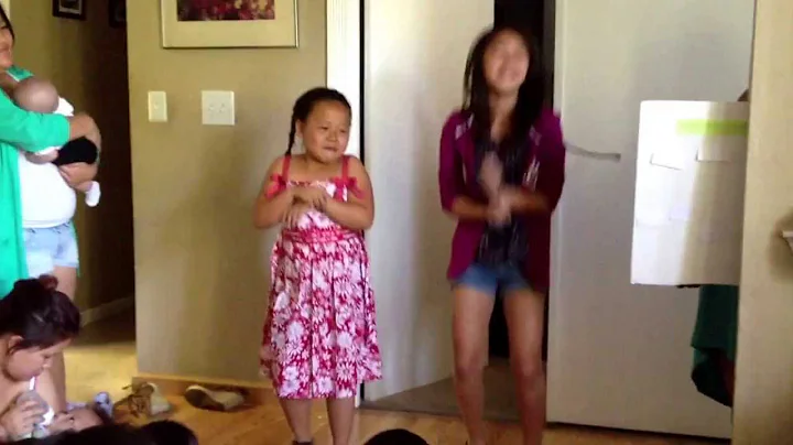 charlene & kiley doin tha gangnam style