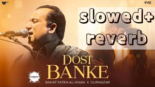 Dost Banke Slowed and Reverb : Fahat Fateh Ali Khan X Gurnazar / Priyanka Chahar Choudhary