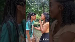 Renée Elise Goldsberry dancing to Helpless with her niece