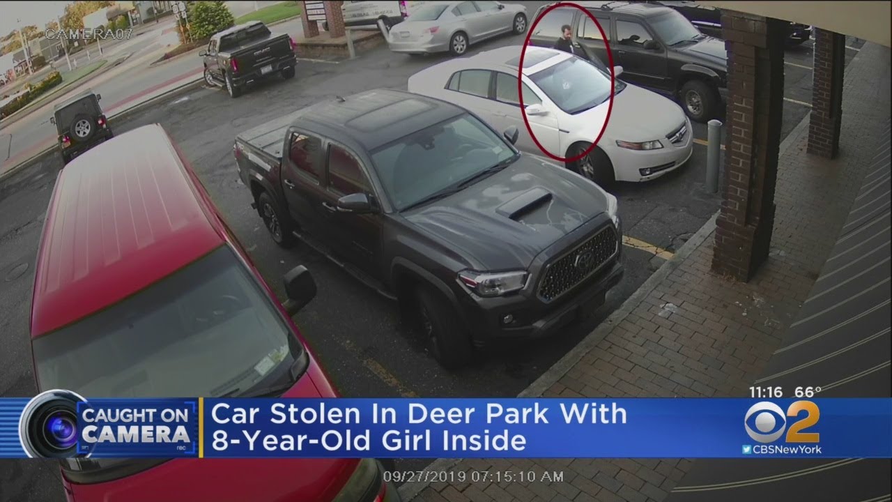 Car Stolen With Child Inside - YouTube