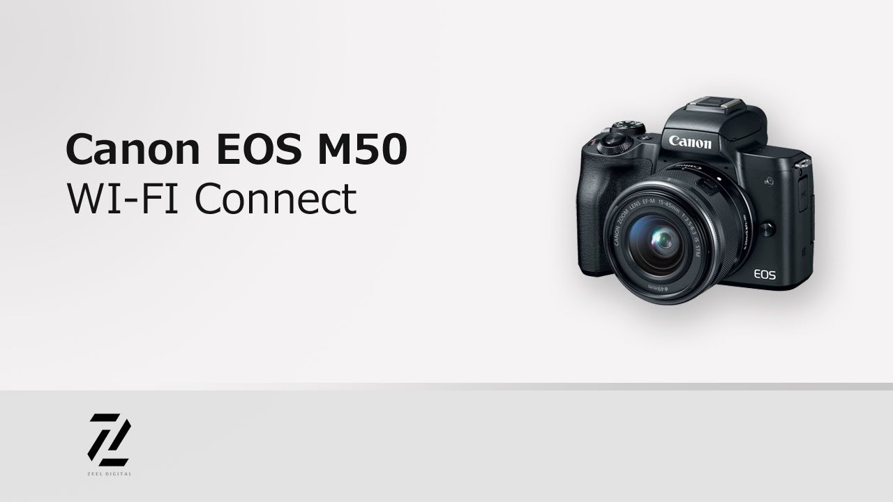 canon m50 wifi connection