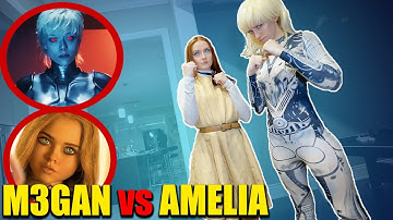 M3GAN vs AMELIA from M3GAN 2.0! (She came in disguise)