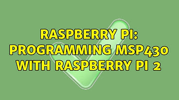 Raspberry Pi: Programming MSP430 with Raspberry PI 2