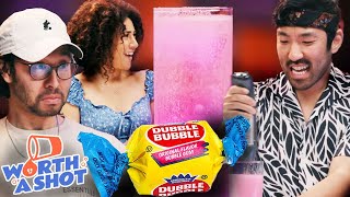 Pro Mixologist Tries To Make A Cocktail Out Of Bubble Gum • Worth A Shot