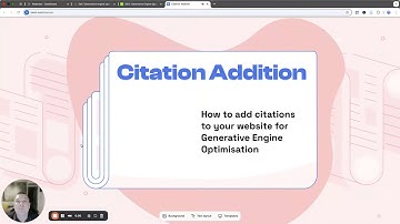 How to add citations for generative engine optimisation (GEO)