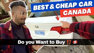 Bought Very Cheap Reliable Second Hand Car Canada Student 2023-24