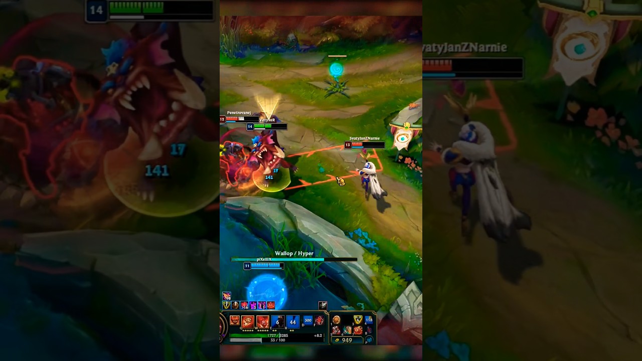 Insane GNAR Double Kill 