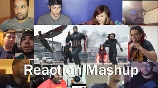 Captain America Civil War MTV Movie Awards Clip REACTION MASHUP